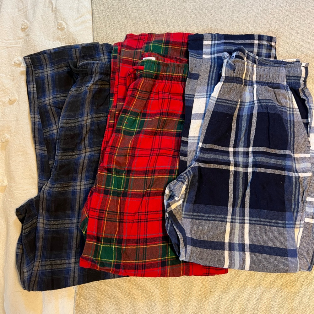 Men’s Plaid flannel pants
